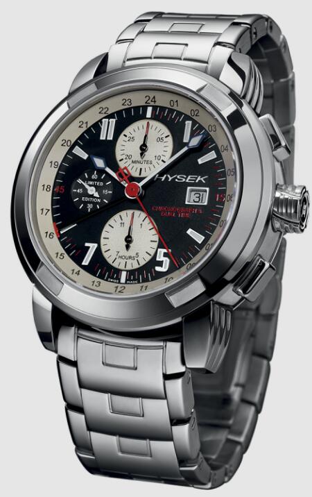 Hysek IO 47MM CHRONOGRAPH & DUAL TIME Watch Replica IO4704A03 Hysek Watch Price